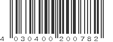 EAN 4030400200782