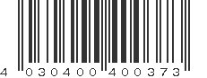 EAN 4030400400373
