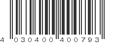 EAN 4030400400793