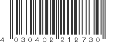 EAN 4030409219730