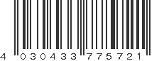 EAN 4030433775721