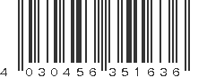 EAN 4030456351636