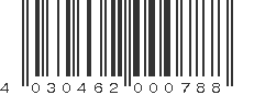 EAN 4030462000788
