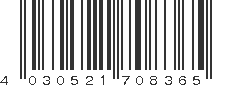EAN 4030521708365