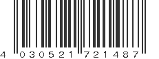 EAN 4030521721487