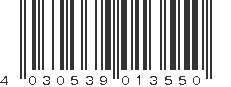 EAN 4030539013550