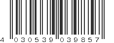 EAN 4030539039857