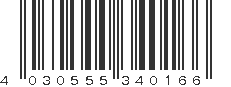 EAN 4030555340166