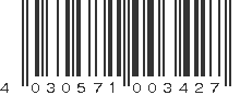 EAN 4030571003427