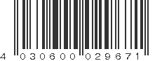 EAN 4030600029671