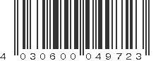 EAN 4030600049723