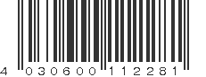 EAN 4030600112281