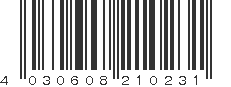 EAN 4030608210231
