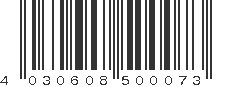 EAN 4030608500073
