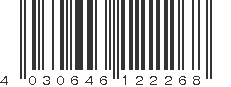 EAN 4030646122268