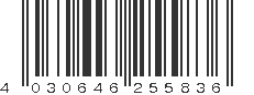 EAN 4030646255836