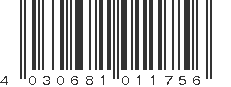 EAN 4030681011756