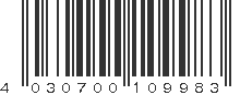 EAN 4030700109983