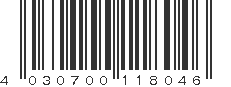 EAN 4030700118046