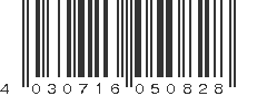 EAN 4030716050828