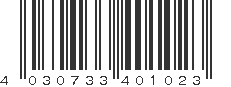 EAN 4030733401023