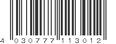 EAN 4030777113012