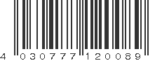 EAN 4030777120089