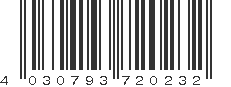 EAN 4030793720232