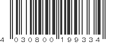 EAN 4030800199334