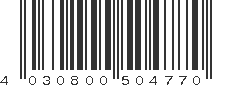 EAN 4030800504770