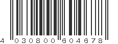EAN 4030800604678