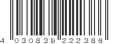 EAN 4030839222386