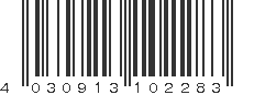 EAN 4030913102283