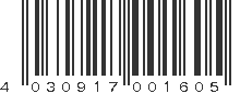 EAN 4030917001605