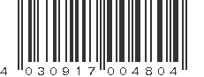 EAN 4030917004804