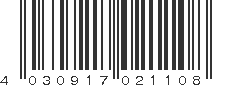 EAN 4030917021108