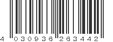 EAN 4030936263442