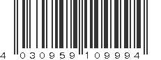 EAN 4030959109994