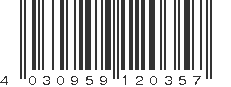 EAN 4030959120357