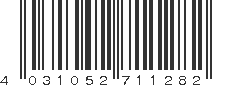 EAN 4031052711282