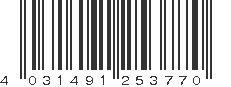 EAN 4031491253770
