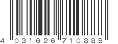 EAN 4031626710888