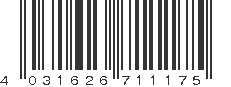 EAN 4031626711175