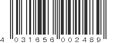 EAN 4031656002489