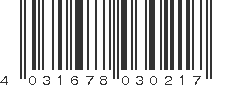 EAN 4031678030217