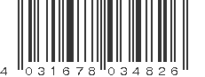 EAN 4031678034826