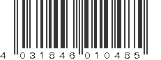 EAN 4031846010485