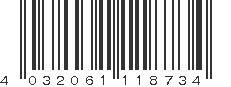 EAN 4032061118734