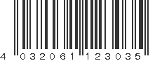 EAN 4032061123035