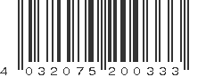 EAN 4032075200333